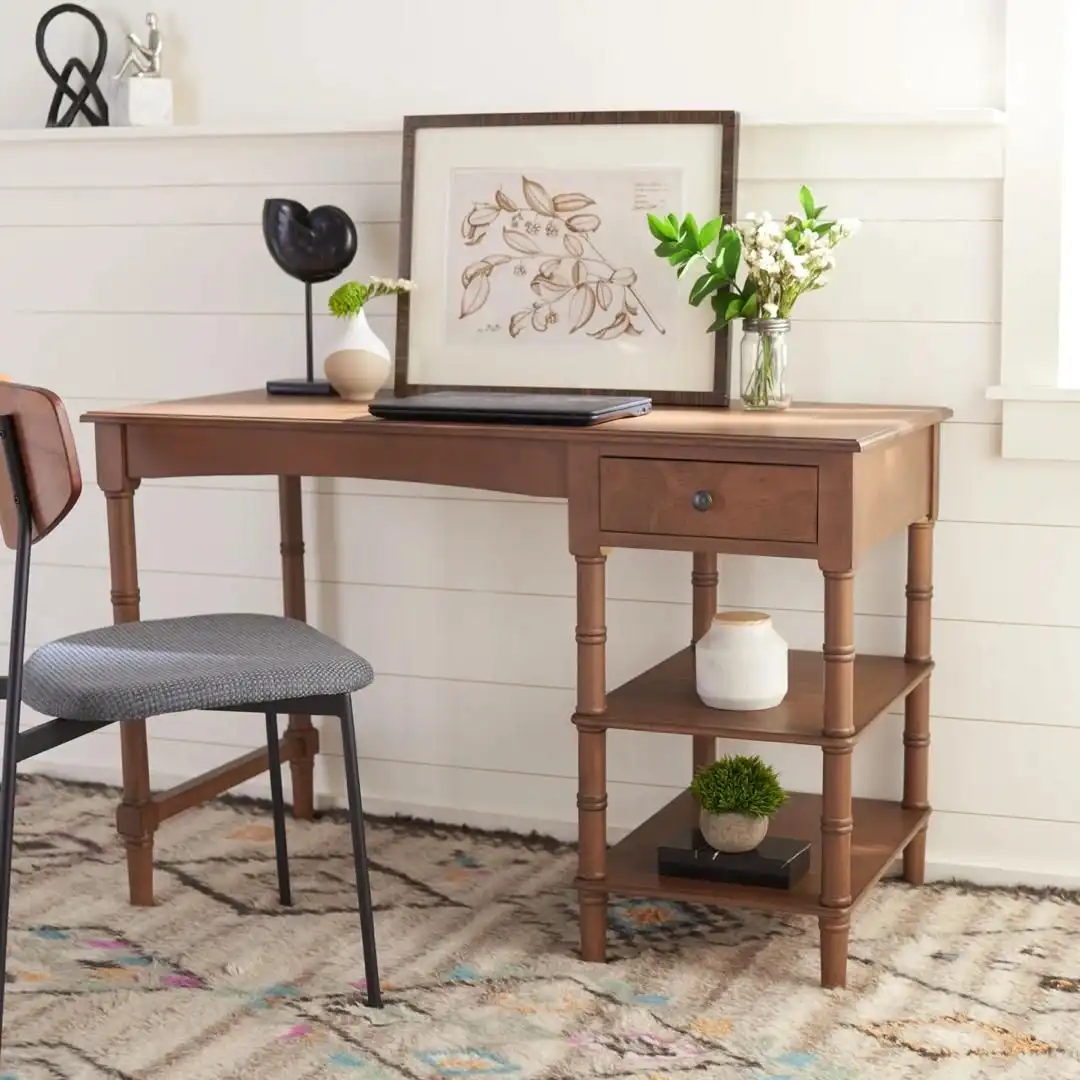 IMG-20250903-WA0016 میز تحریر چوبی پایه بلند ساده مدل فلوریدا - تصویر 1