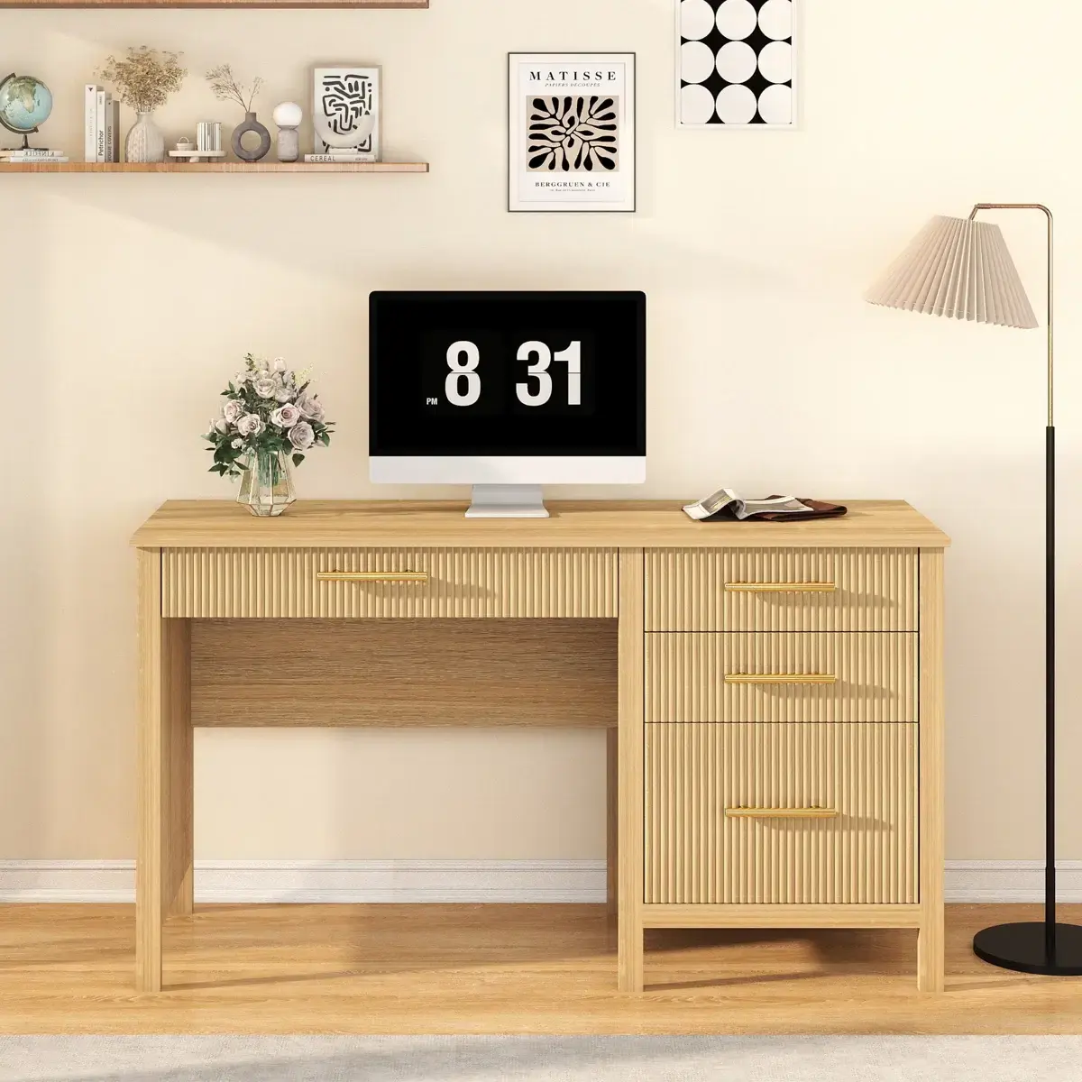54_+Modern+Executive+Desk+with+Drawers (1) (1) (1) میز تحریر جوان شیک مدل اریو